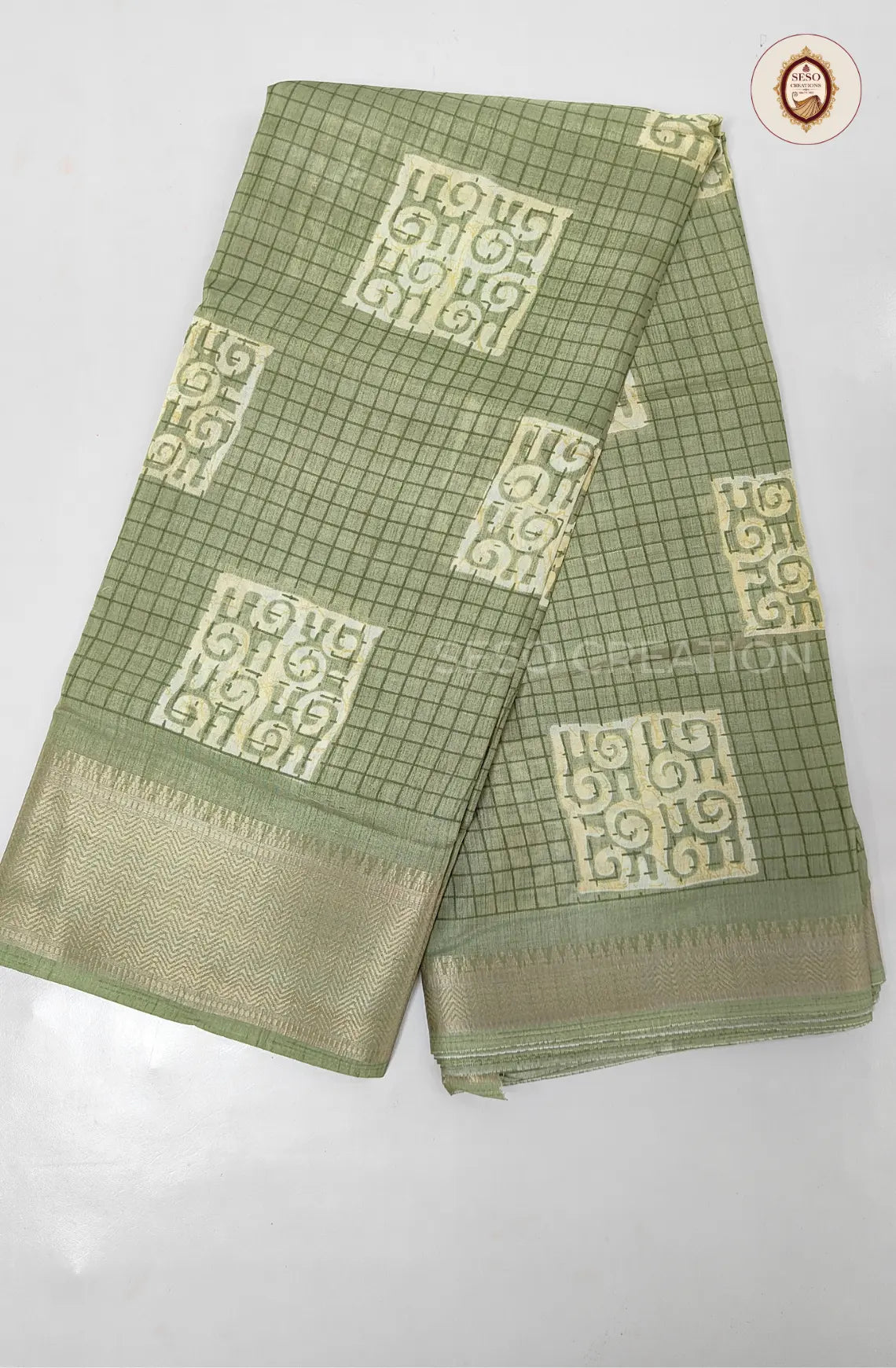 Dola Silk Saree - Pastel Green