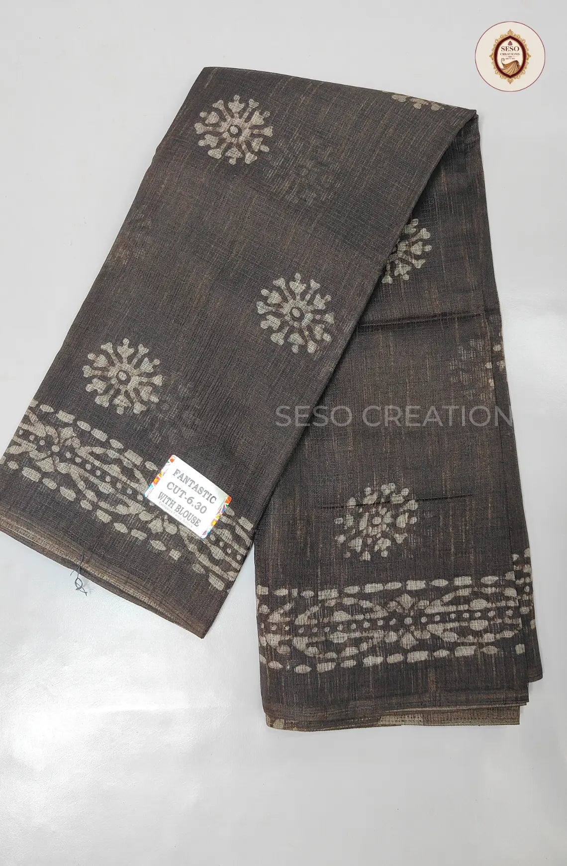 Fantastic Soft Silk Saree - Grey