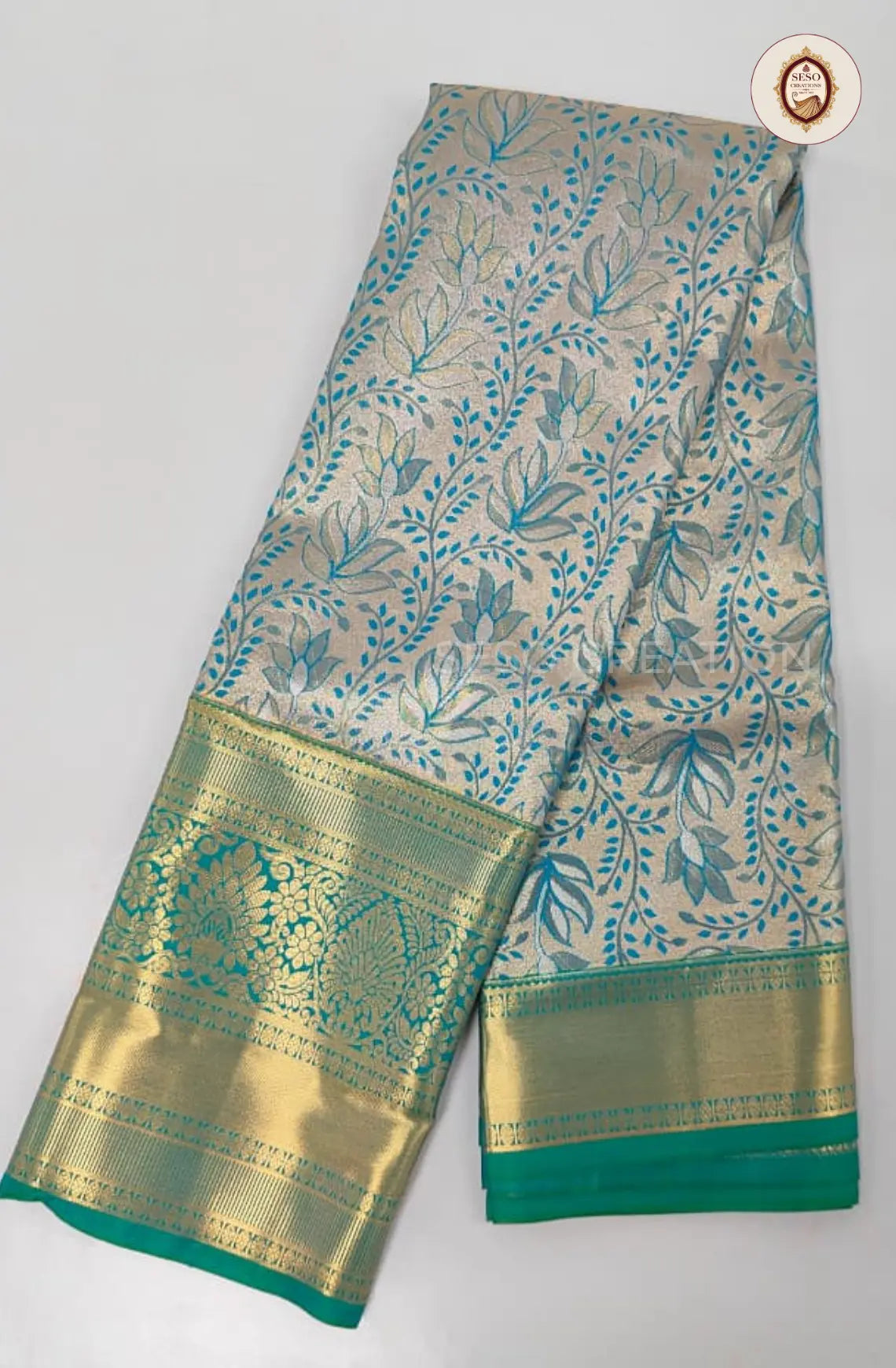 Semi Silk Tissue Saree - Sumathi